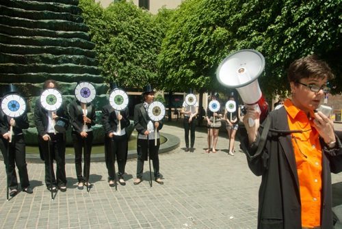 All Eyes on Art, Katz Plaza, Pittsburgh Pa, May 17, 2013 photographed by Tom Jefferson