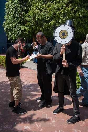 All Eyes on Art, Katz Plaza, Pittsburgh Pa, May 17, 2013 photographed by Jenny Jean Crawford